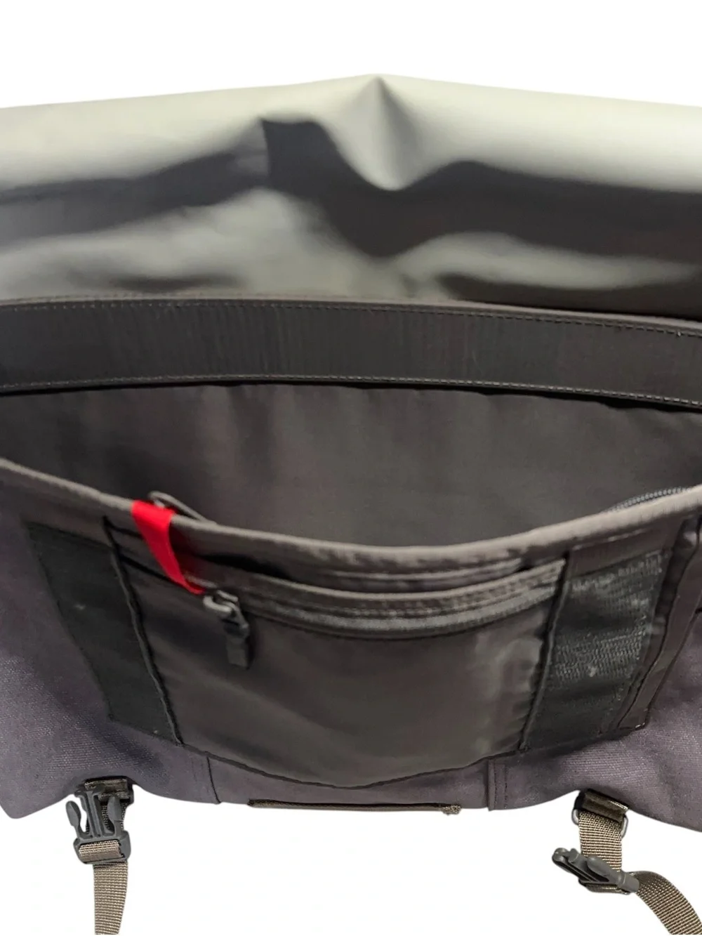 Timbuk2 Flight Classic Messenger Bag Medium Cross Strap Canvas Gray NEW